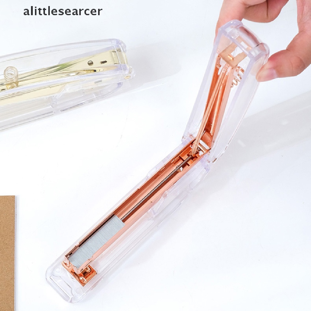 Dụng cụ dập ghim bằng acrylic trong suốt thiết kế đơn giản tiện dụng