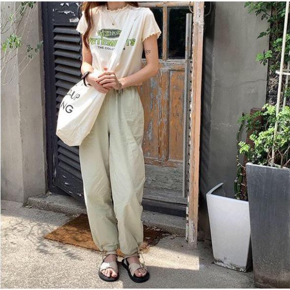 QUẦN JOGGER KAKI TRƠN 4 MÀU - QUẦN CULLOTES KAKI HỒNG TÍM ĐEN XANH HOT
