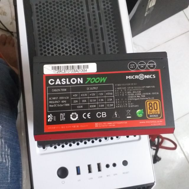 Nguồn máy tính cũ, Nguồn máy tính 650w-700w, Nguồn máy tính 8 Pin, Nguồn 80 PLUS BRONZE