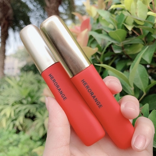 Son môi màu lì HERORANGE lên màu thời trang