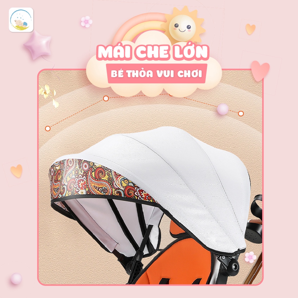 Xe Đẩy Gấp Gọn Cao Cấp FALCON 03 Belly Baby