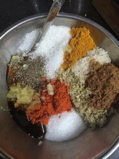 Thịt lợn giả bò khô