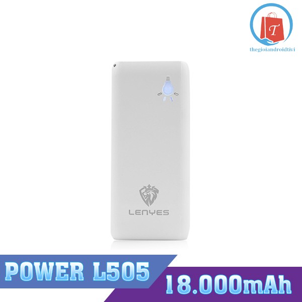 Pin sạc Lenyes L505 - 18000mAh, Sạc dự phòng chính hãng