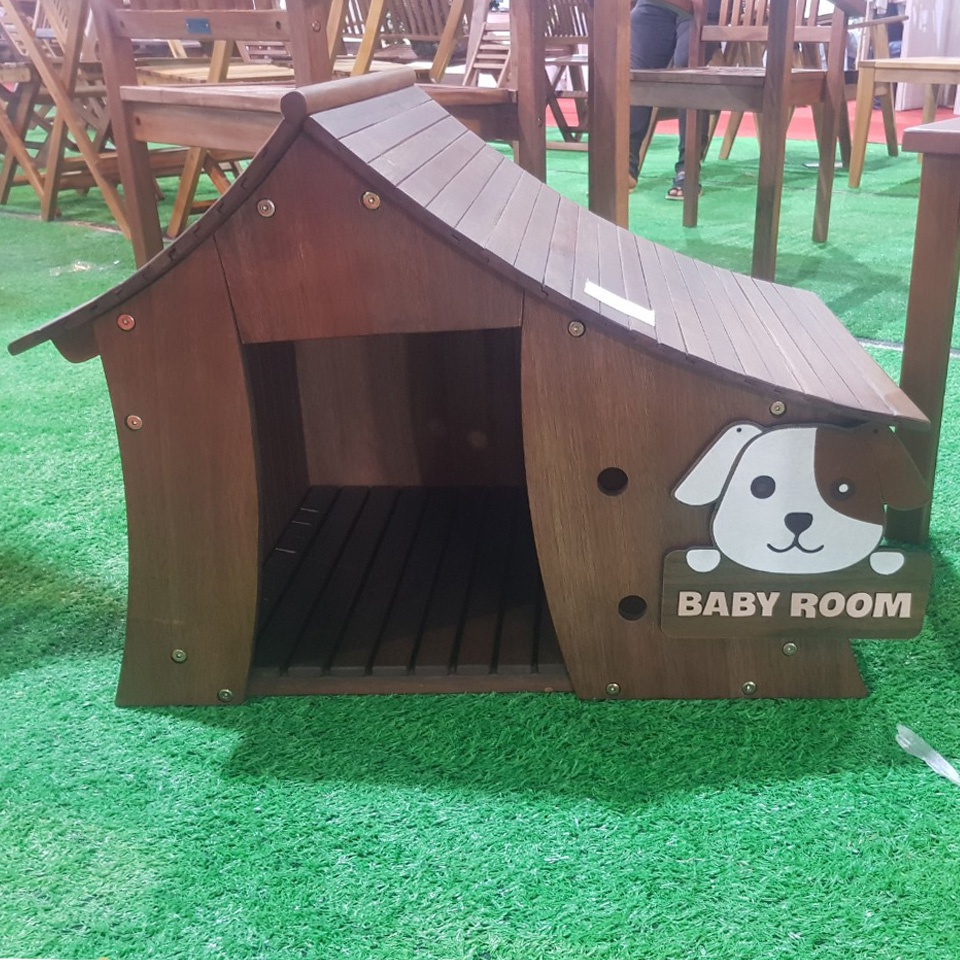 Nhà thú cưng Việt Nam IBIE gỗ dầu