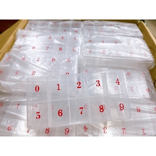 Hộp đựng móng giả, charm, phụ kiện nail