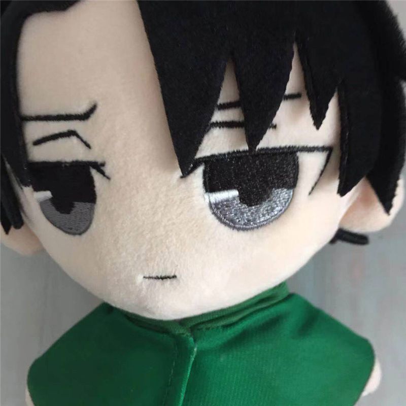 Đồ chơi nhồi bông Hình Nhân Vật Levi Ackerman Trong Attack On Titan Mềm 20cm