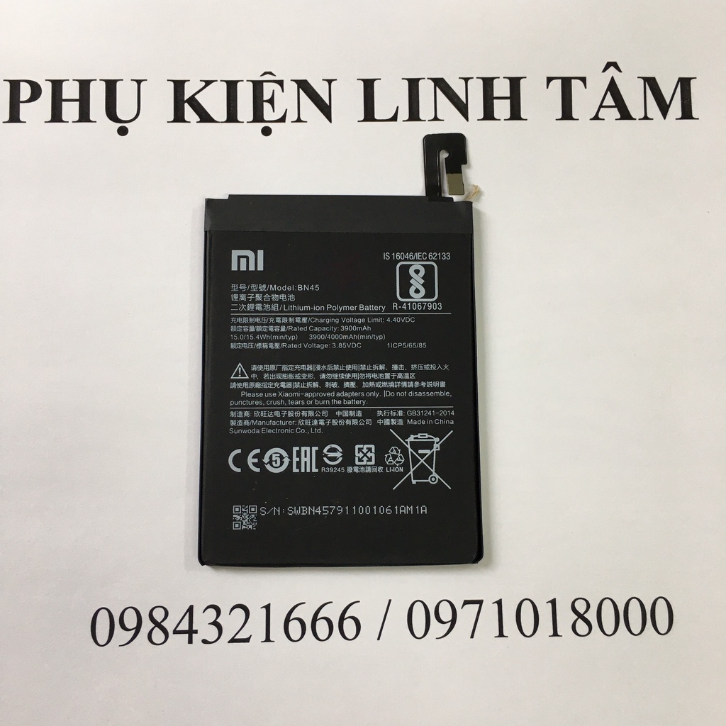 Pin Xiaomi Redmi Note 5 Pro / Redmi Note 5Pro BN45