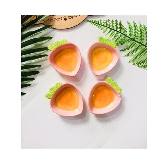 Chén Sứ Cà Rốt Mini Cho Bé ADKN