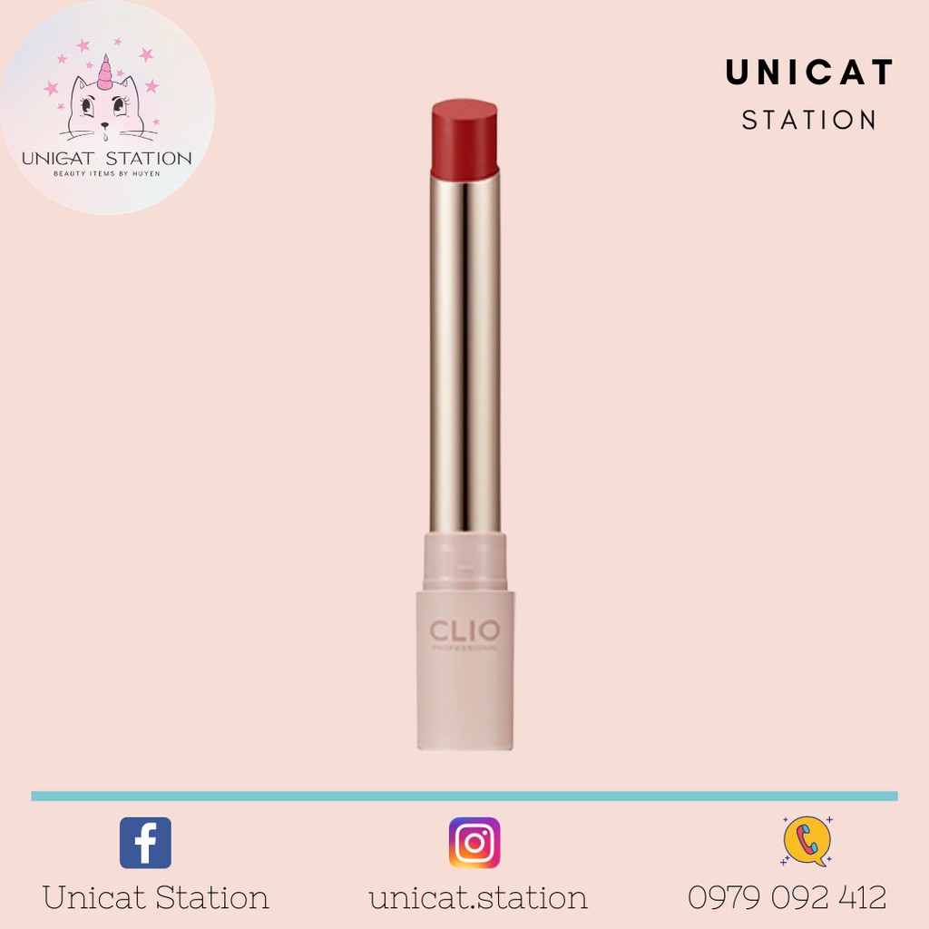 Son CLIO Melting Dewy Lips - 03 Red Fair