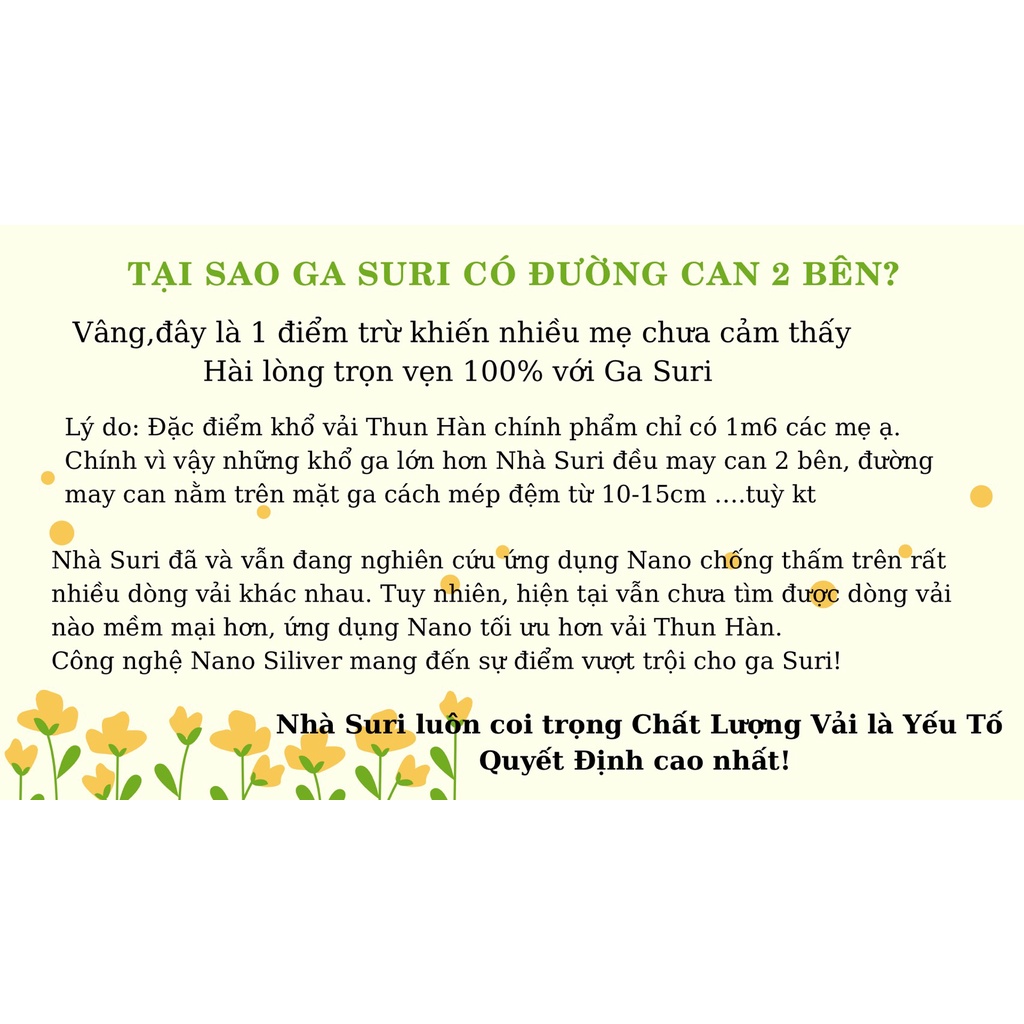 Ga Chống Thấm Cotton Nano suri, Hươu cc | BigBuy360 - bigbuy360.vn