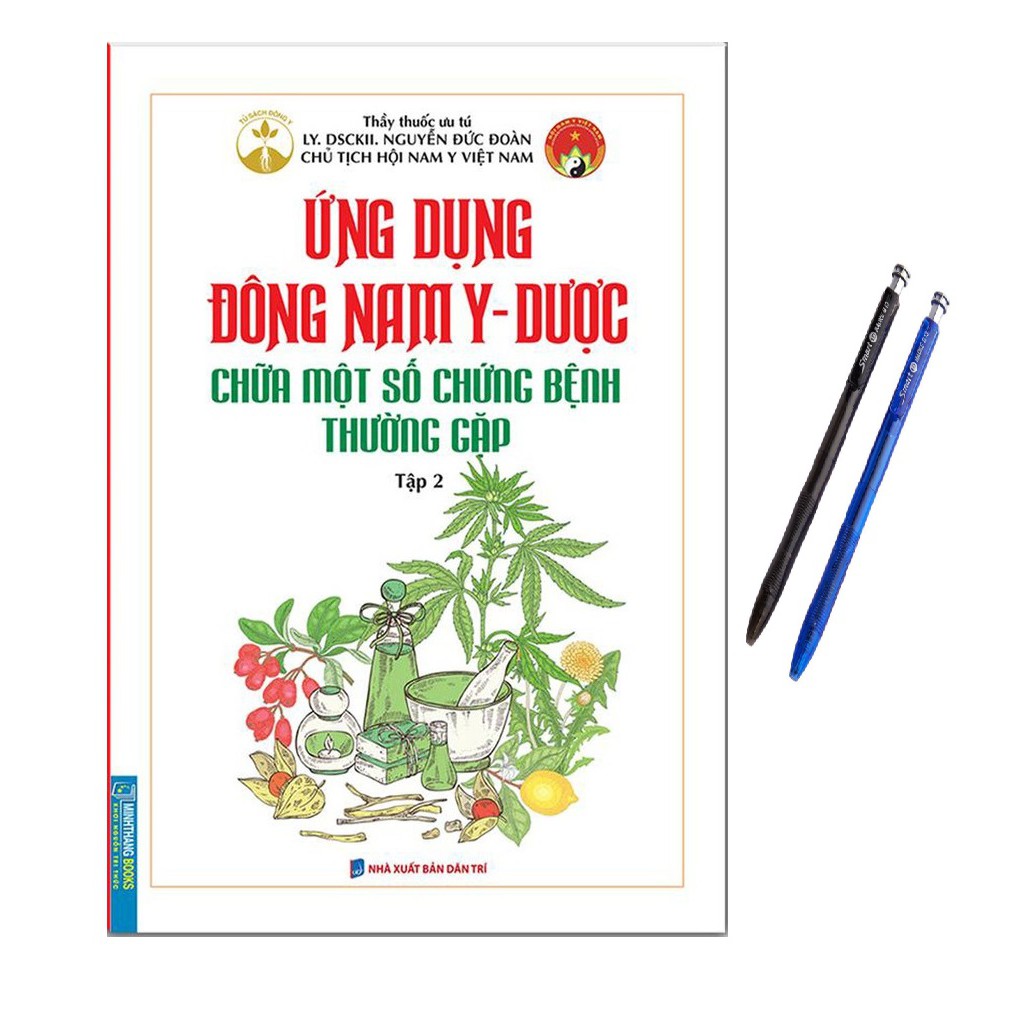 Sách - Ứng dụng đông nam y - dược chữa một số chứng bệnh thường gặp tập 2 + Tặng Bút