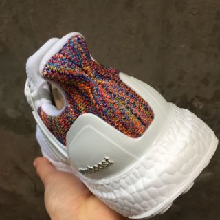 Giày ultraboost multicolor rainbow pack (màu trắng)