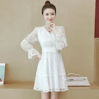 Váy Vintage trắng, đỏ đô, kem