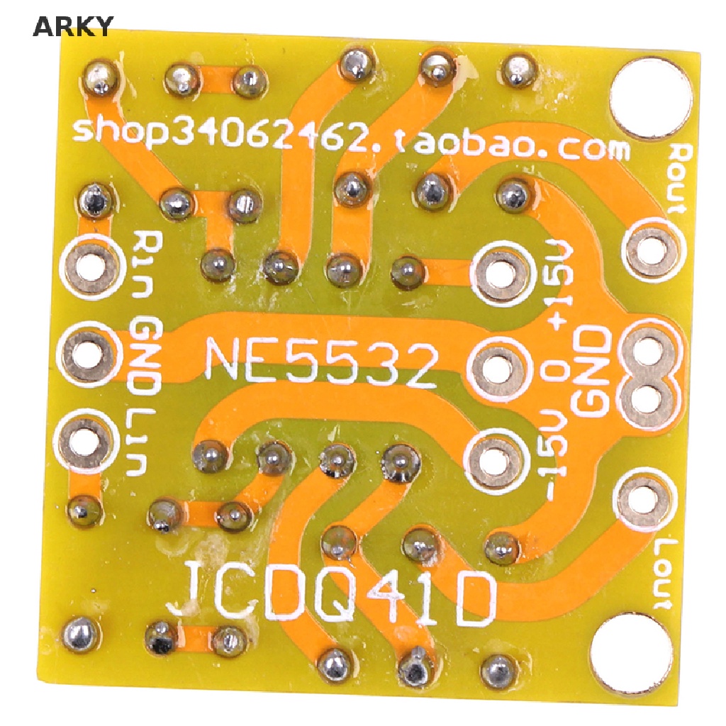 Bảng Mạch Khuếch Đại Âm Thanh DC PCB Cho NE5532 OPA2134 OPA2604 AD826