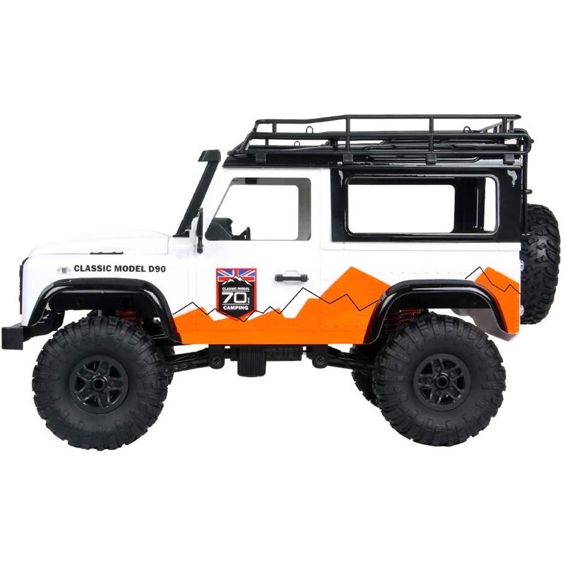 Xe Jeep địa hình điều khiển từ xa MN 99 d90 tỷ lệ 1/12, hai cầu, bánh răng kim loại