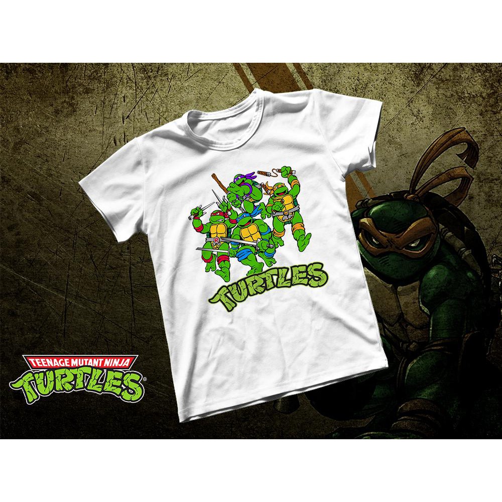 Áo thun Cotton Unisex - Movie - Ninja Turtle - Thiếu niên ninja rùa đột biến