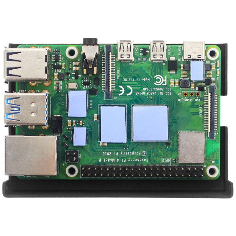1 Màn Hình Cảm Ứng Lcd Vỏ Nhôm Siêu Nhẹ Cho Raspberry Pi 4b | BigBuy360 - bigbuy360.vn