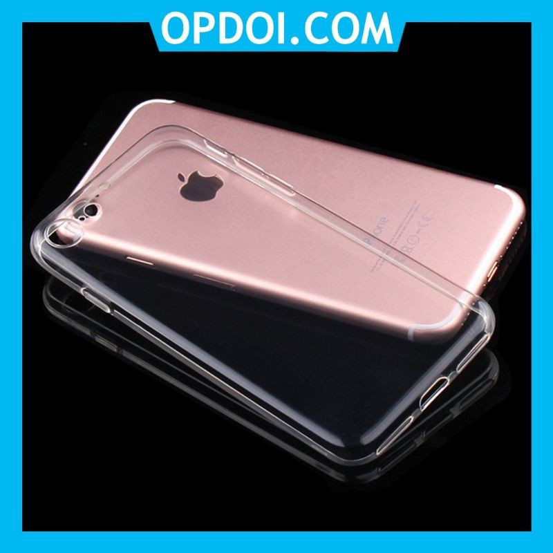 Ốp lưng Silicon trong suốt Iphone7/8 loại tốt.