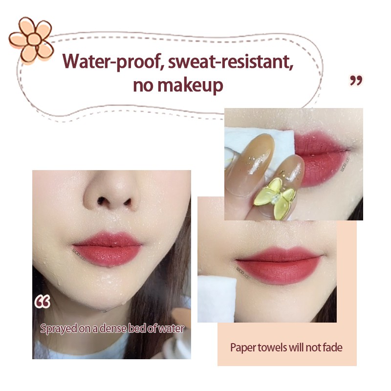 [Hàng mới về] Son môi màu lỳ chất nhung chống thấm nước lâu trôi | BigBuy360 - bigbuy360.vn