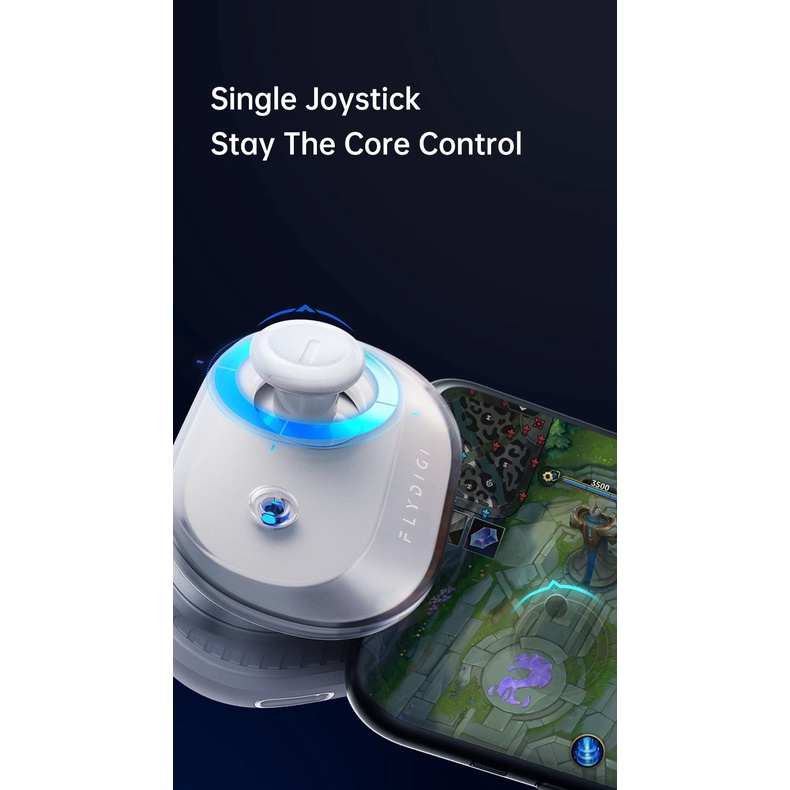 Flydigi JOYONE | Tay cầm Joystick chơi game kết nối bluetooth, gamepad cho điện thoại, ipad chơi game liên quân, pubg