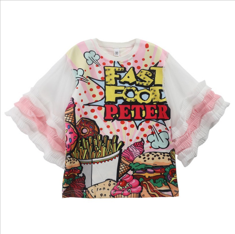 Đầm Công Chúa In Hoa Thời Trang 2021 Cho Bé Gái 2-12 Tuổi