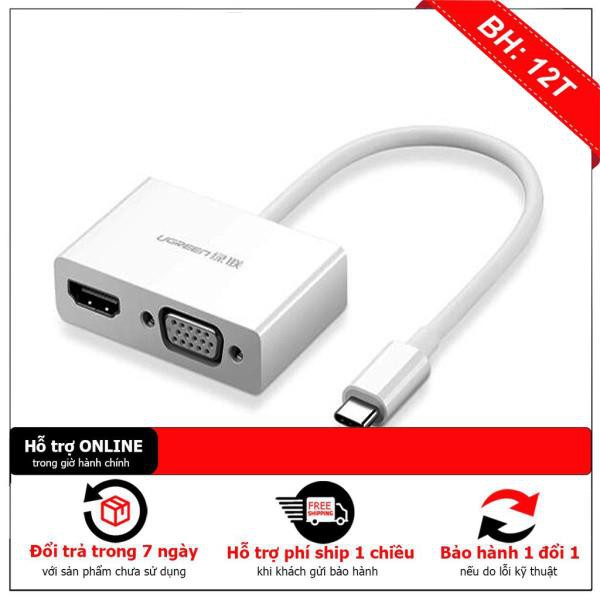 [BH12TH] Dây cáp kết nối chuyển đổi sang HDMI, VGA nhỏ gọn - Cable USB - Type C to VGA and HDMI