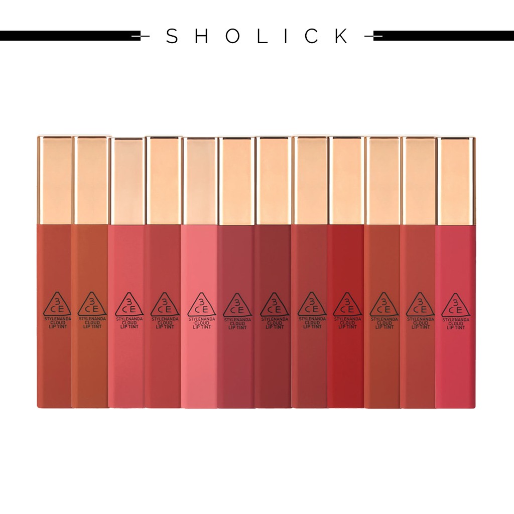 Son kem trang điểm 3CE 12 màu sắc tùy chọn 4g | BigBuy360 - bigbuy360.vn