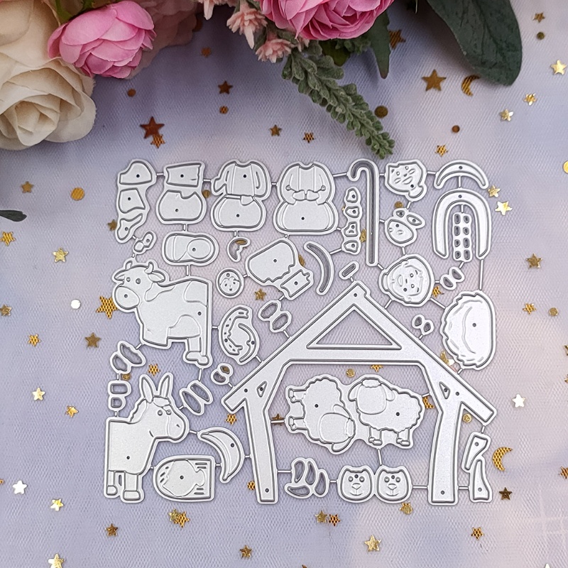 Khuôn Cắt Giấy Kim Loại Hình Chúa Jesus