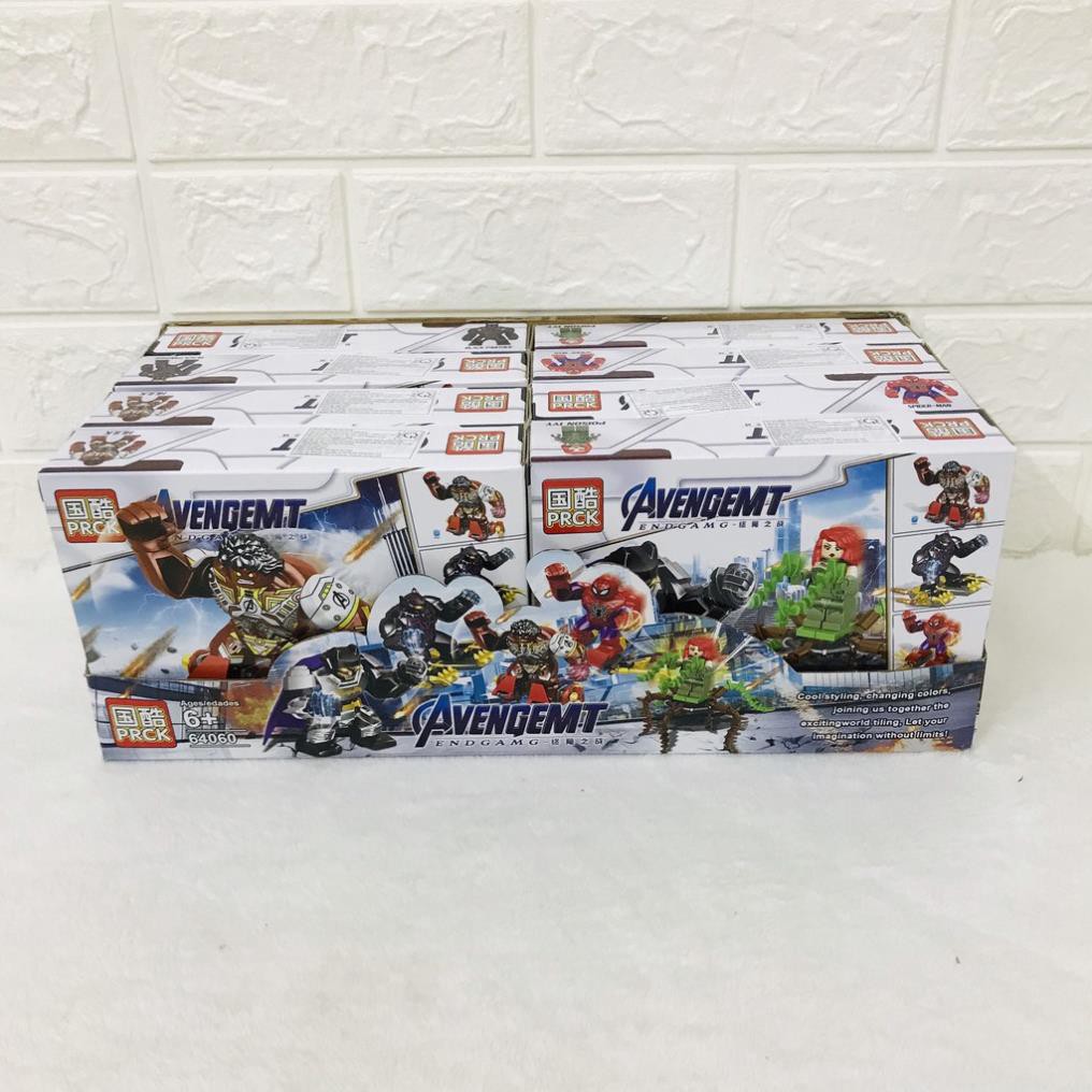 BỘ SƯU TẬP LEGO HỘP NHỎ CÁC LOẠI - lego zombie, đua thuyền, avenger, chiến sĩ, siêu nhân robot