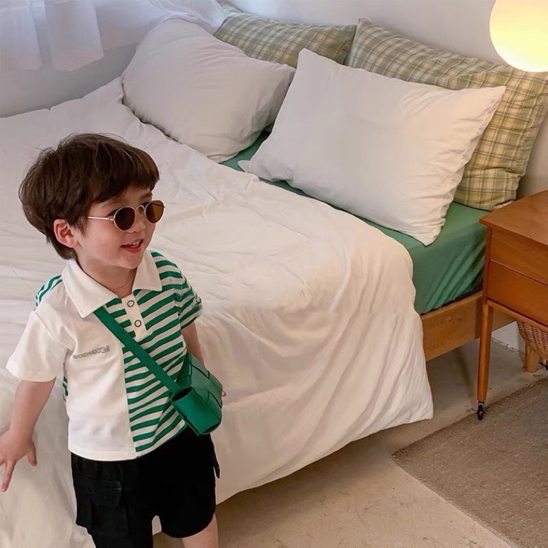 Bộ sọc ngang SCN cho bé trai 10-33kg