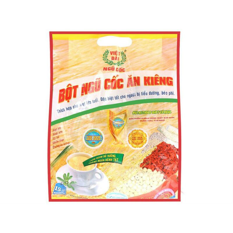 Bột Ngũ Cốc Ăn Kiêng Việt Đài 600g