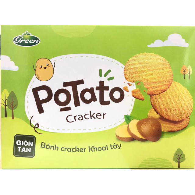 Bánh quy khoai tây Potato Cracker 265g