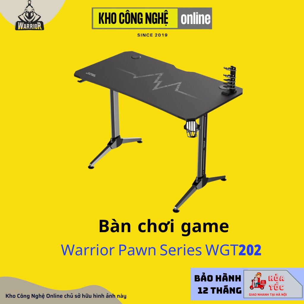 Bàn chơi game WARRIOR – Pawn Series – WGT202 (Hàng chính hãng)