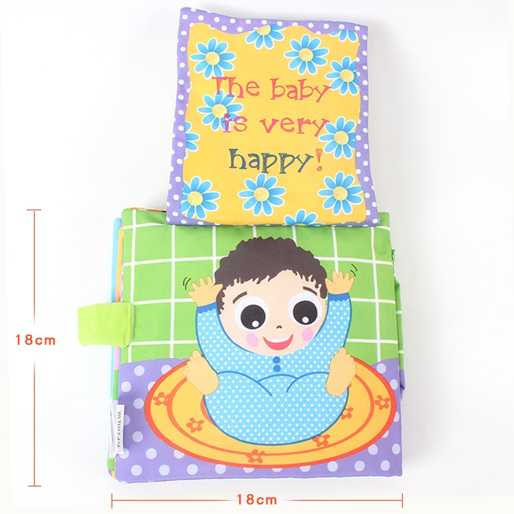 Sách Vải Cho Bé - Nose and Ears -baongonstore.com