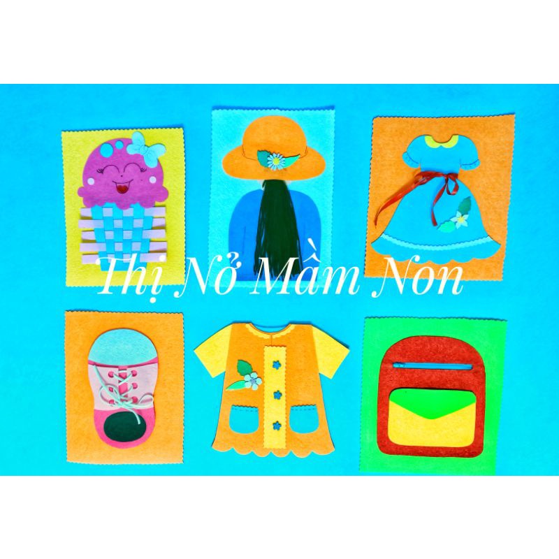 Bộ 6 kỹ năng cho bé, góc kỹ năng mầm non