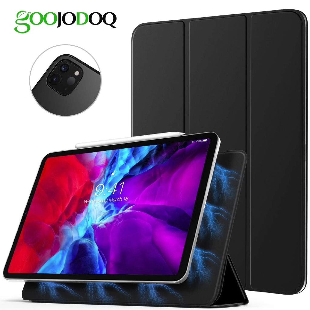 Bao bảo vệ máy tính bảng GOOJODOQ từ tính mạnh giữ bút cảm ứng cho Apple iPad Pro 11 2020 Pro 2020 2 A2228 A2231