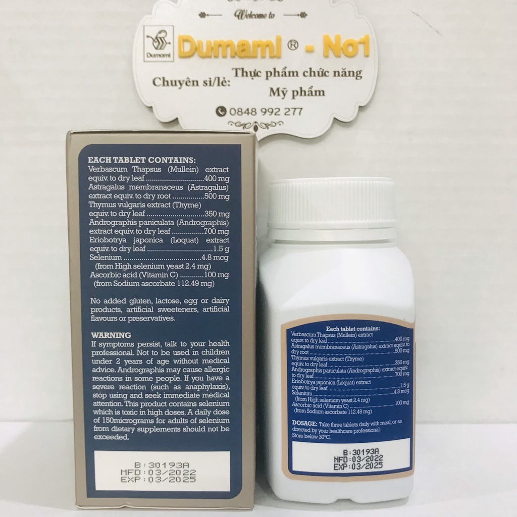 VIÊN HỖ TRỢ P.H.Ổ.I LUNG DETOX VITATREE Của Úc