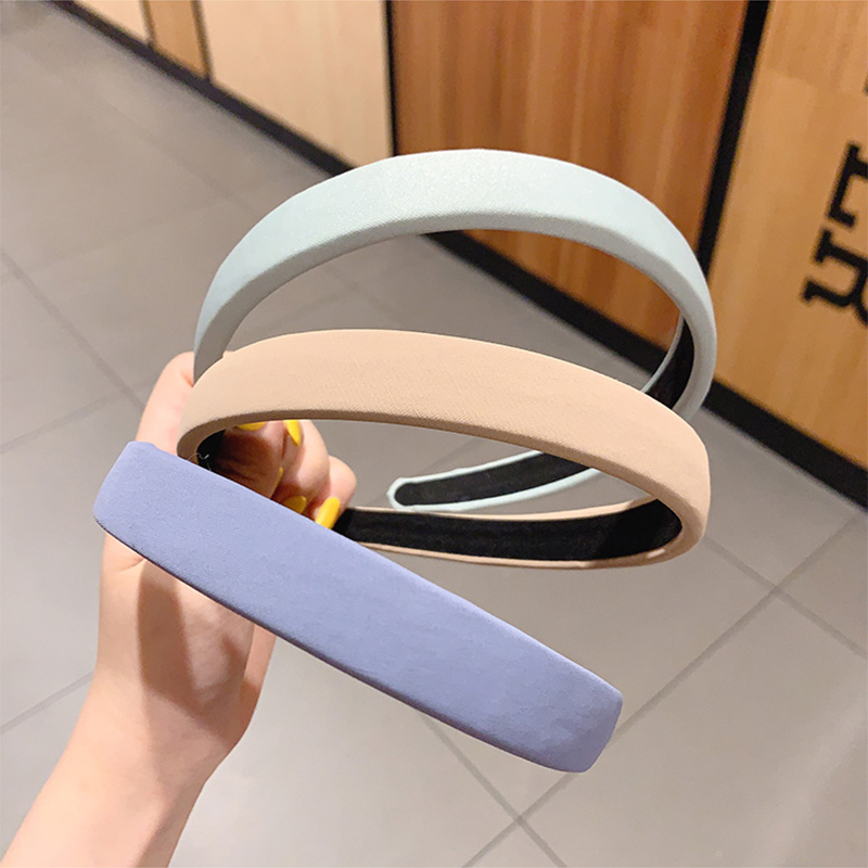 Băng đô băng đô vải màu Hàn Quốc Kẹp tóc Phụ kiện tóc