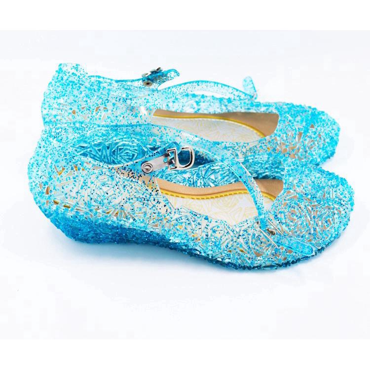 Giày Sandal Phong Cách Công Chúa Lọ Lem Cho Bé Gái