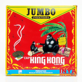 Image of OBAT NYAMUK BAKAR CAP KING KONG INSEKTISIDA JUMBO BOX 10pcs