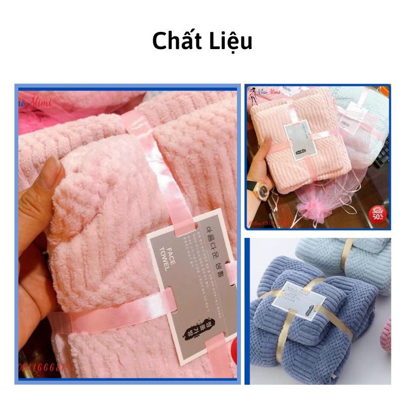 Khăn tắm cho bé người lớn xuất Nhật sét 2 HOME TEXTILES Xiaomimi 83083734349