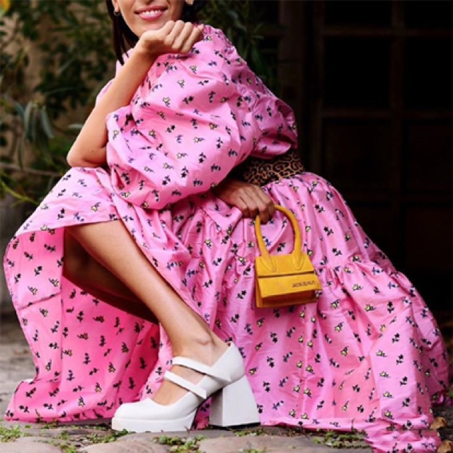 Giày Flatform Cam Nhung loại CAO CẤP