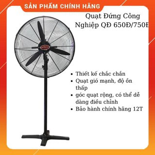 Quạt cây công nghiệp Vinawind QĐ-750- Sải cánh 75cm, công suất 180W