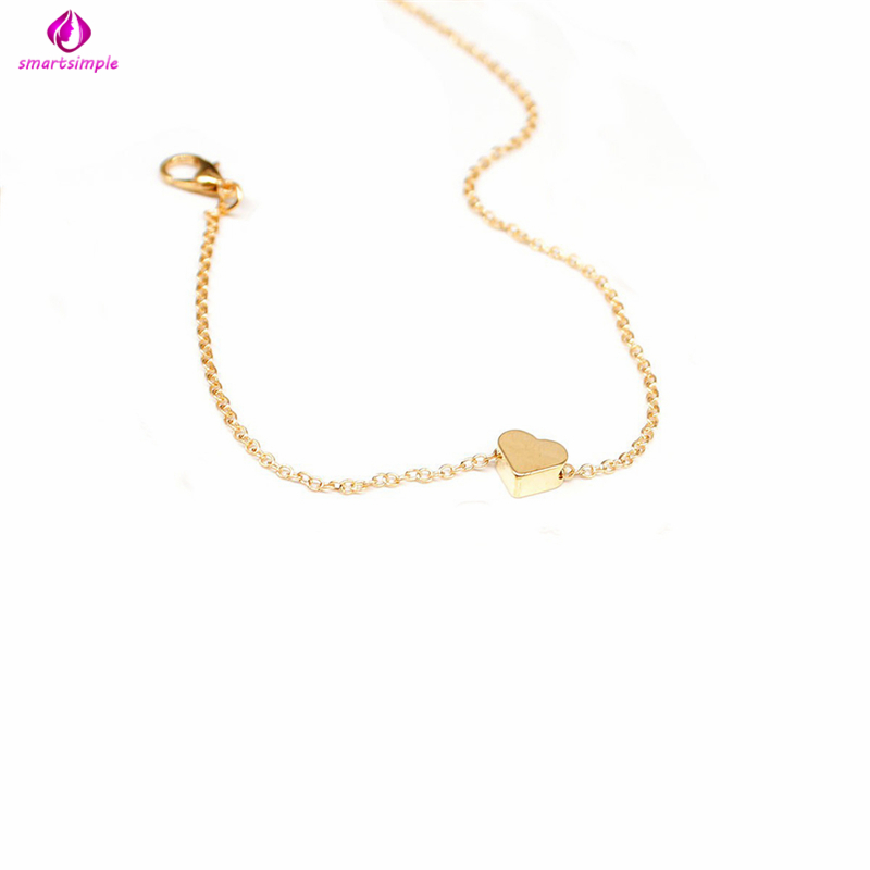 Lắc Chân Hình Trái Tim Đơn Giản Cho Nữ | BigBuy360 - bigbuy360.vn