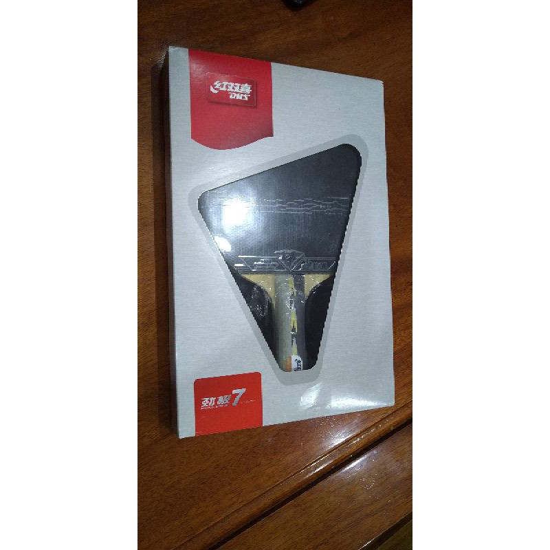 Combo vợt bóng bàn dhs pg 7 với hai mặt reactor ckylin và palio ak47