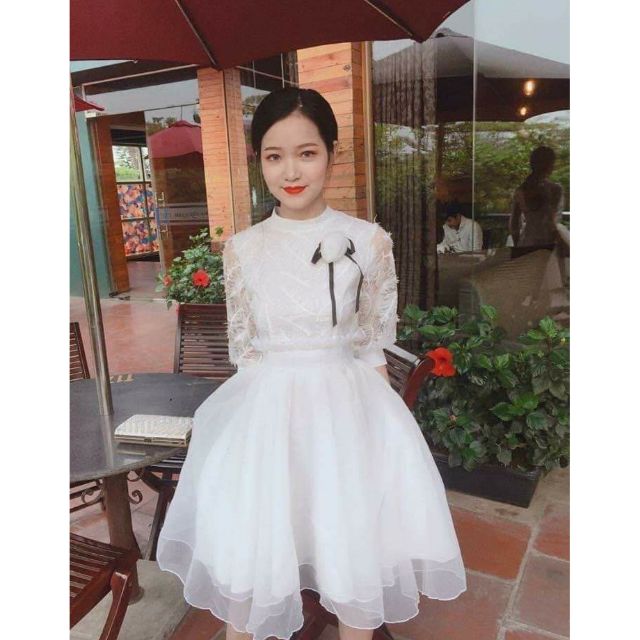 Đầm lông vũ cao cấp