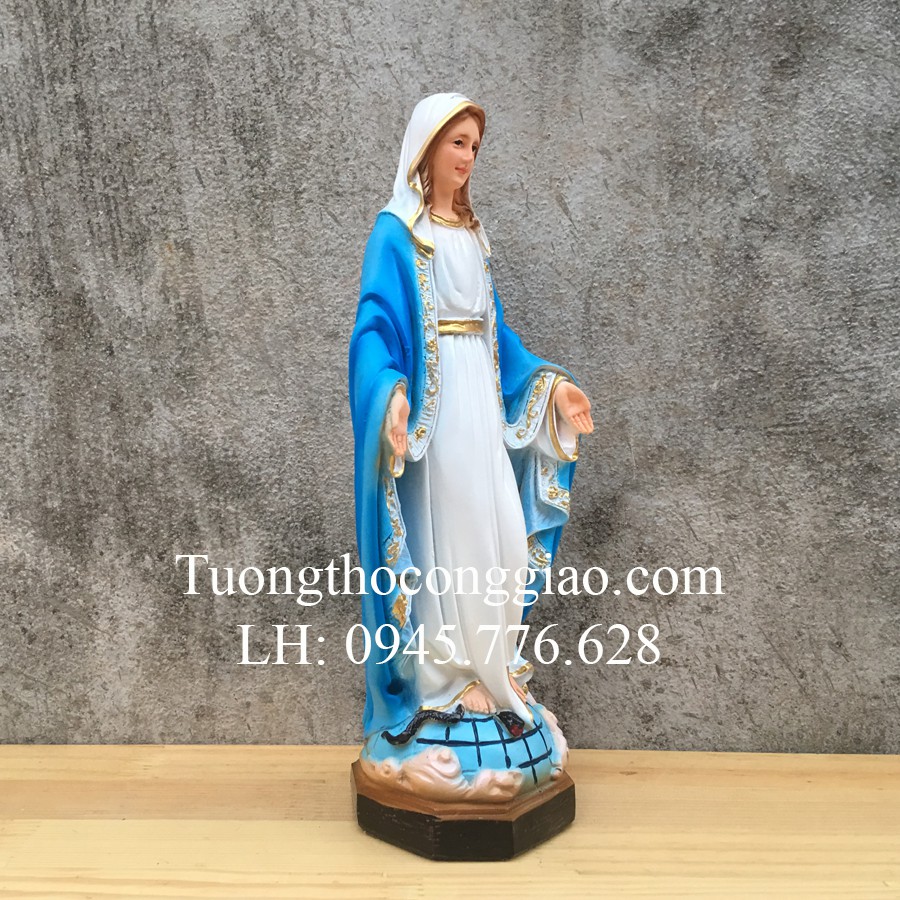 Tượng Đức Mẹ Ban Ơn 30cm