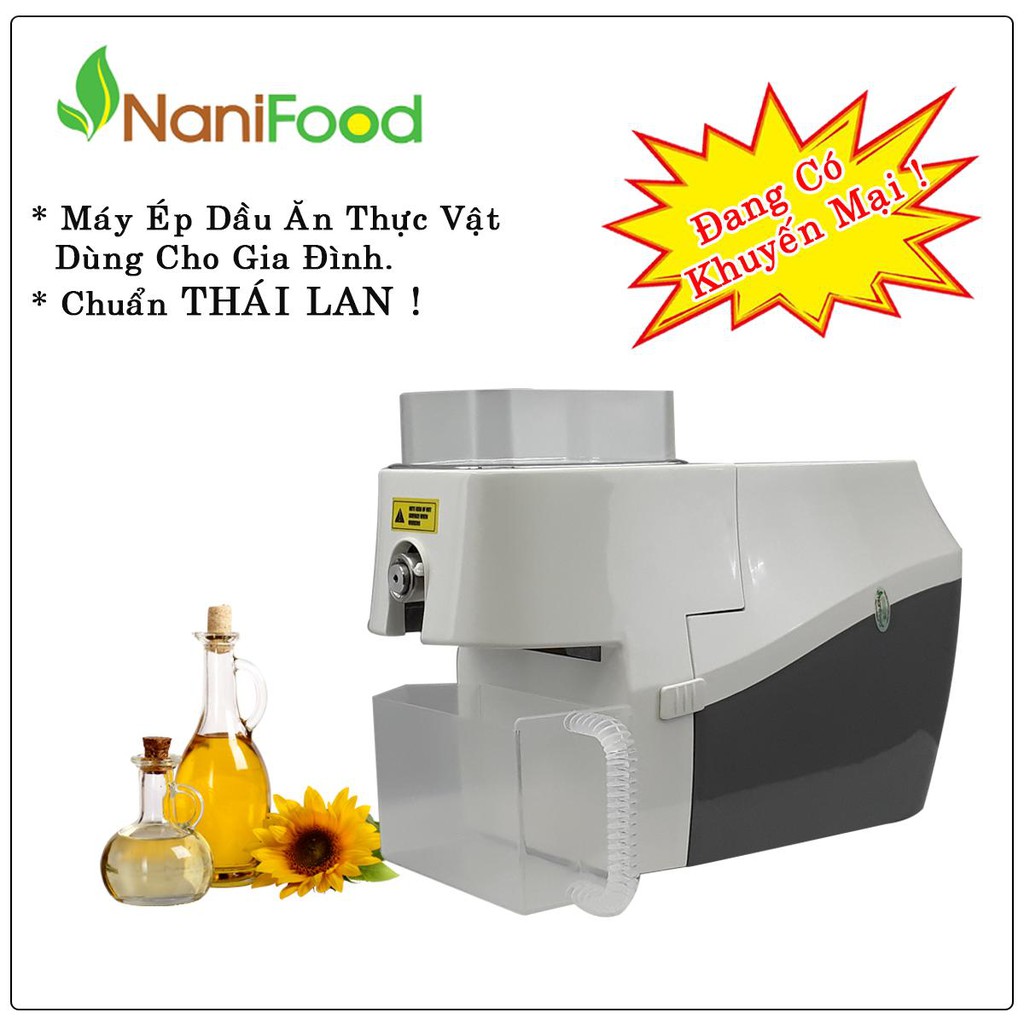 Máy Ép Dầu Nanifood Thái Lan NNF800A( Trắng)