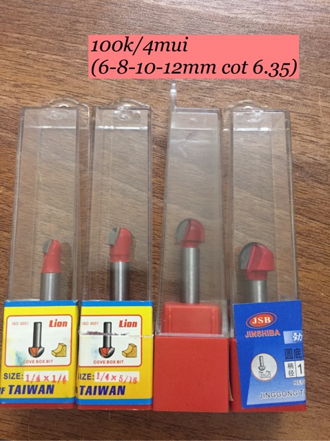 Mũi đào cho máy phay cot 6.35