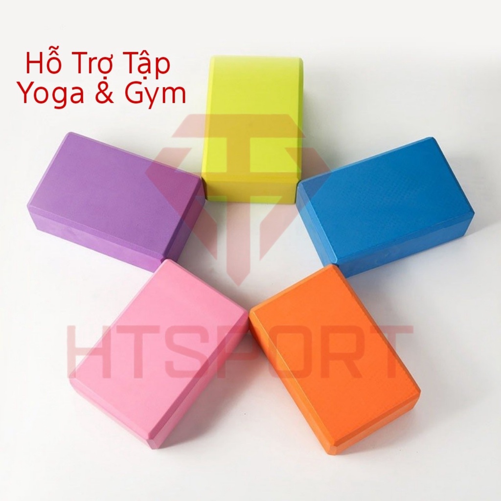 Gạch tập Yoga, gối tập Yoga, xốp tập yoga, xốp cao cấp eva Cứng Gấp 3 Lần Loại Gạch Tập Thông Thường Yoga Blocks
